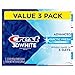 Crest 3D White Advanced Teeth Whitening Toothpaste, Arctic Fresh, 3.3 oz, Pack of 3