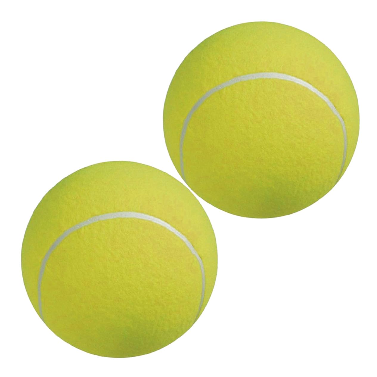 Abaodam Tennis Gigante 24 Cm con Ago per Gonfiaggio, Adatta a Cani e Allenamento Esterno