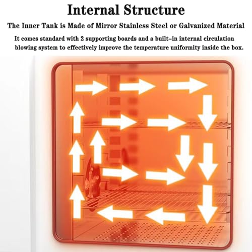 Lab Forced Air Convection Drying Oven - Digital Thermostatic Oven with Temperature Control for Precise Drying Results - Image 5