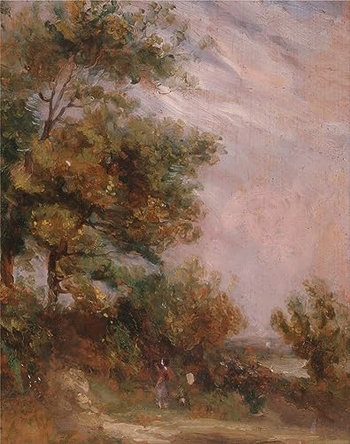Tableau Toile Affiches d'Art Paysage Arbres Décoration Murale Salon 60x90cm