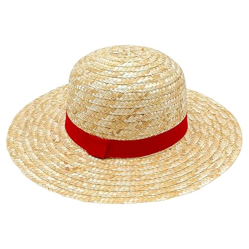 Mayibuluo Straw Hat, Sun Protection Straw Hat, Cosplay Sun Hat for Adults, Anime-Inspired Cartoon Style Hat, Multifunctional Costume Accessory