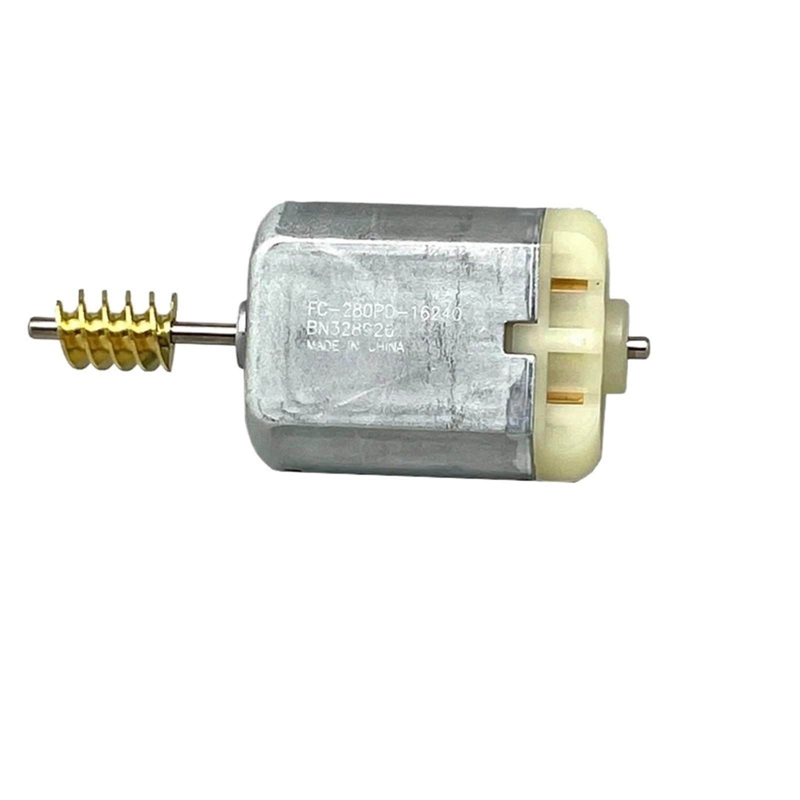 ANERTQUIH FC-280PD-16240 DC12V 7900RPM Worm Gear Shaft 24mm Carbon Brush Motor 1Pcs
