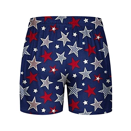 Dgoopd Mens Short Sets 2 Piece Outfits 4Th Of July Outfits Patriotic Flag Tie-Dye T-Shirt Shorts Set Summer Short Sleeve Shirts Set Independence Day Outfit #TOP6