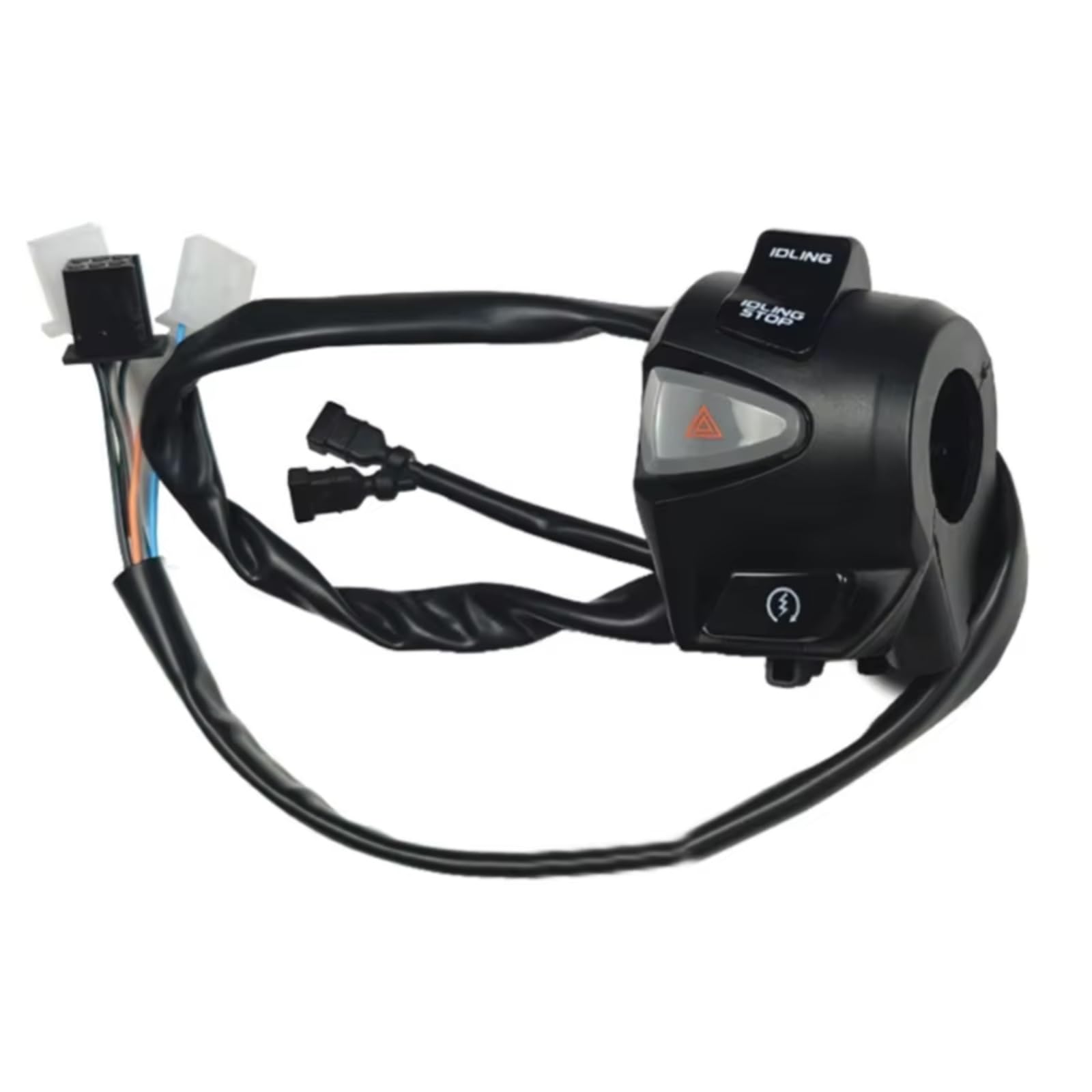 Comando Manubrio Interruttori Di Controllo Del Manubrio Del Motociclo Da 7/8 "22mm Per Gli Accessori Dei Fendinebbia Con Pulsante Clacson Universale