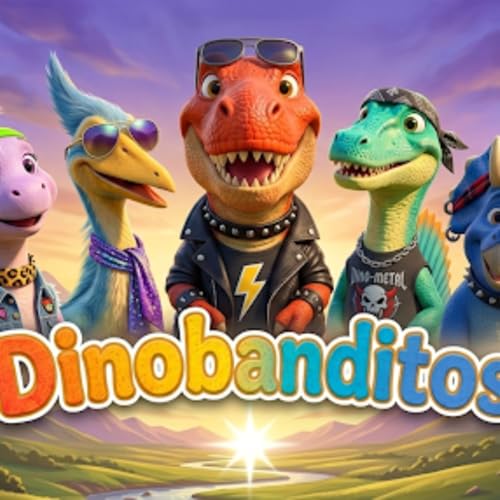Dinobanditos Podcast Por DinoBanditos arte de portada
