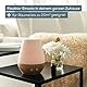 Beurer LA 40 Aroma Diffuser, Duft-Vernebler mit Ultraschall-Zerstäubung, mit Wellnesslicht und Farbwechsel, aus Holz und Porzellan, für Räume bis 20m2