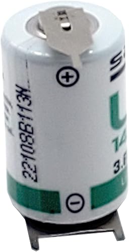 Miniatura 2 de 2 baterías de litio SAFT LS14250_3PIN 1/2AA 3.6V para monitoreo, seguimiento RFID, seguimiento de activos, prevención de robos, balizas