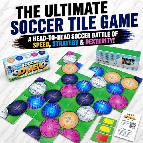 Soccer Duel Juego de Mesa de Estrategia 1v1 Rápido miniatura 2