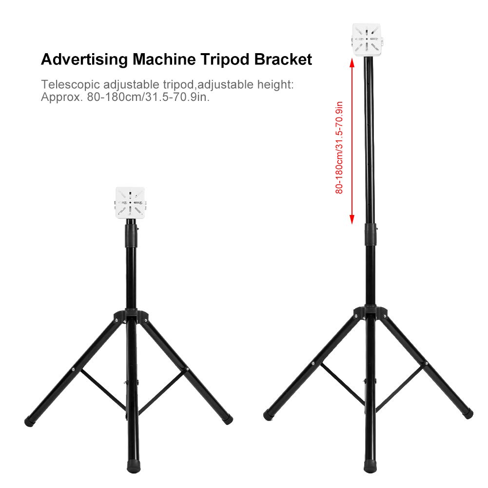 Soporte De Trípode De Metal, Soporte De Trípode Para Proyector De Holograma, Soporte De Trípode De Fijación Para Máquina De Publicidad De Ventilador De Proyector Holográfico 3D 42 Cm 50 Cm 56 Cm 60 Cm