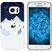 Produktbild PhoneNatic Case kompatibel mit Samsung Galaxy S7 Silikon-Hülle X Mas Weihnachten Winterwonderland M6