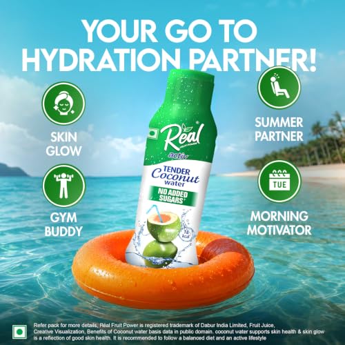 Image of Real Activ coconut water | Refreshing Hydration with No Added Sugars.