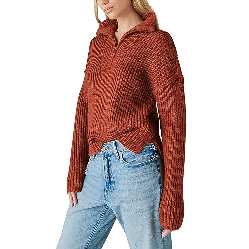 Image of Lucky Brand 1 /2 Zip Pullover Sweater