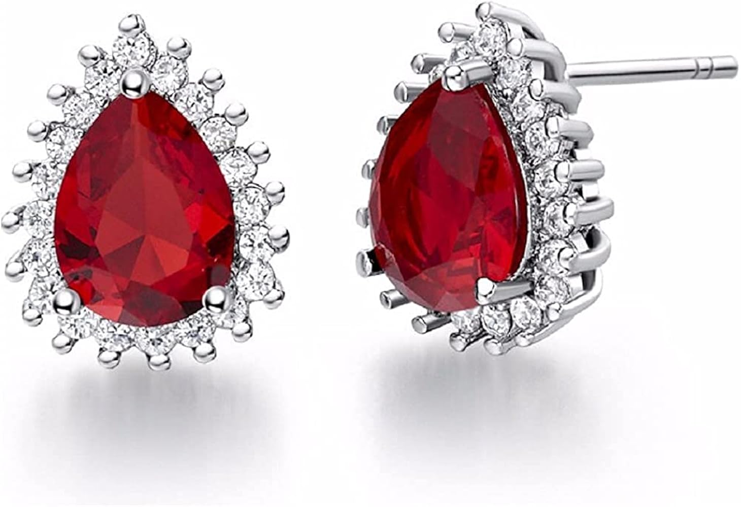 Dior 赤色ドロップ型ピアス　専用ページ Amazon | ルビー レッド ピアス ティアドロップ 涙型 ハリウッド