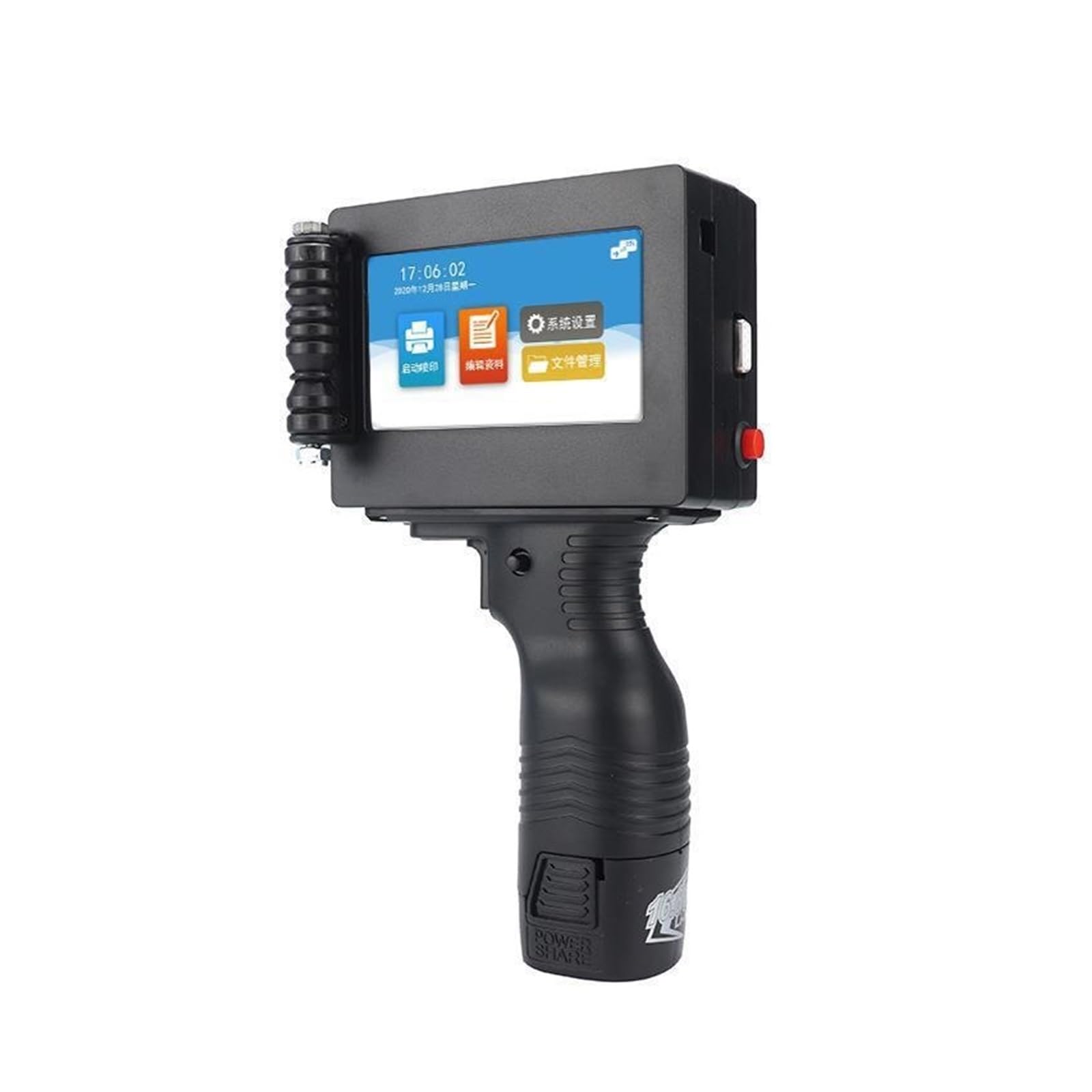 MYUYEE S60 Handheld Inkjet Printer Automatic Small Food Packaging Qr Code Batch Number Inkjet Printer On Any Surfaces