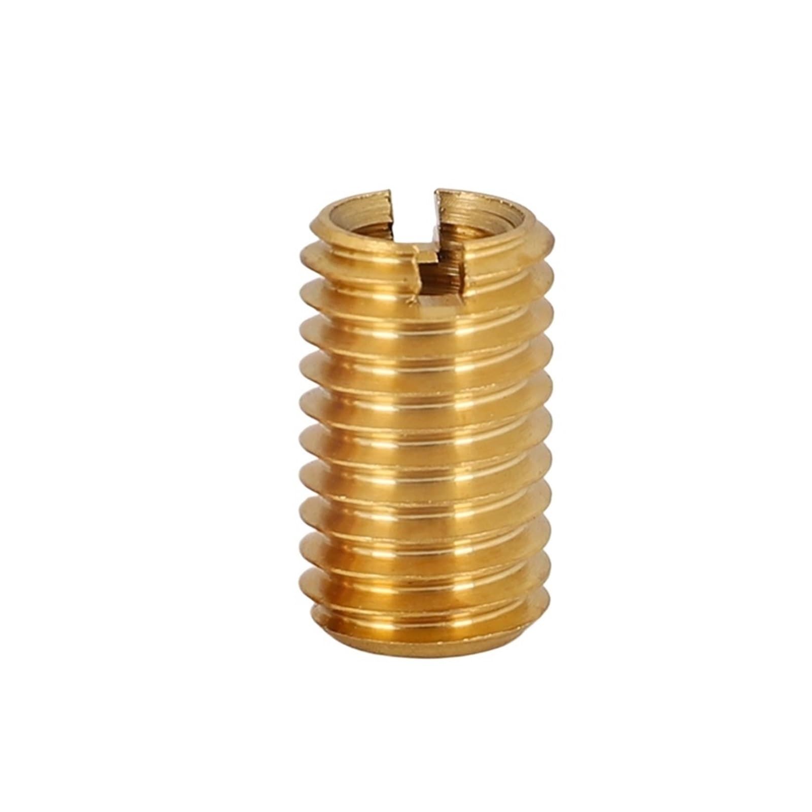 2 piezas de insertos roscados latón M2-M14 | Manguitos de reparación de roscas Tuercas reductoras de transferencia de tornillo interior exterior(M12x(M16x1..5)x20)