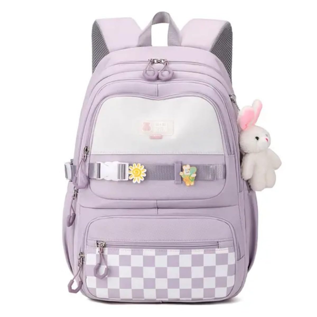 myneemoe Sweet Pastel Girls School Bag – Lightweight, Waterproof & Multi-Pocket Kids Backpack (Age 6–12)-picture-48