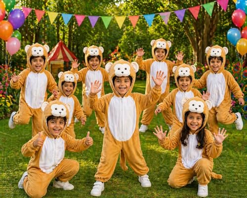 Image of udra Fancy Dress Animal costumes for kids animal dress for boys & girls fancy dress competition school events function for age group 3 to 8 yrs