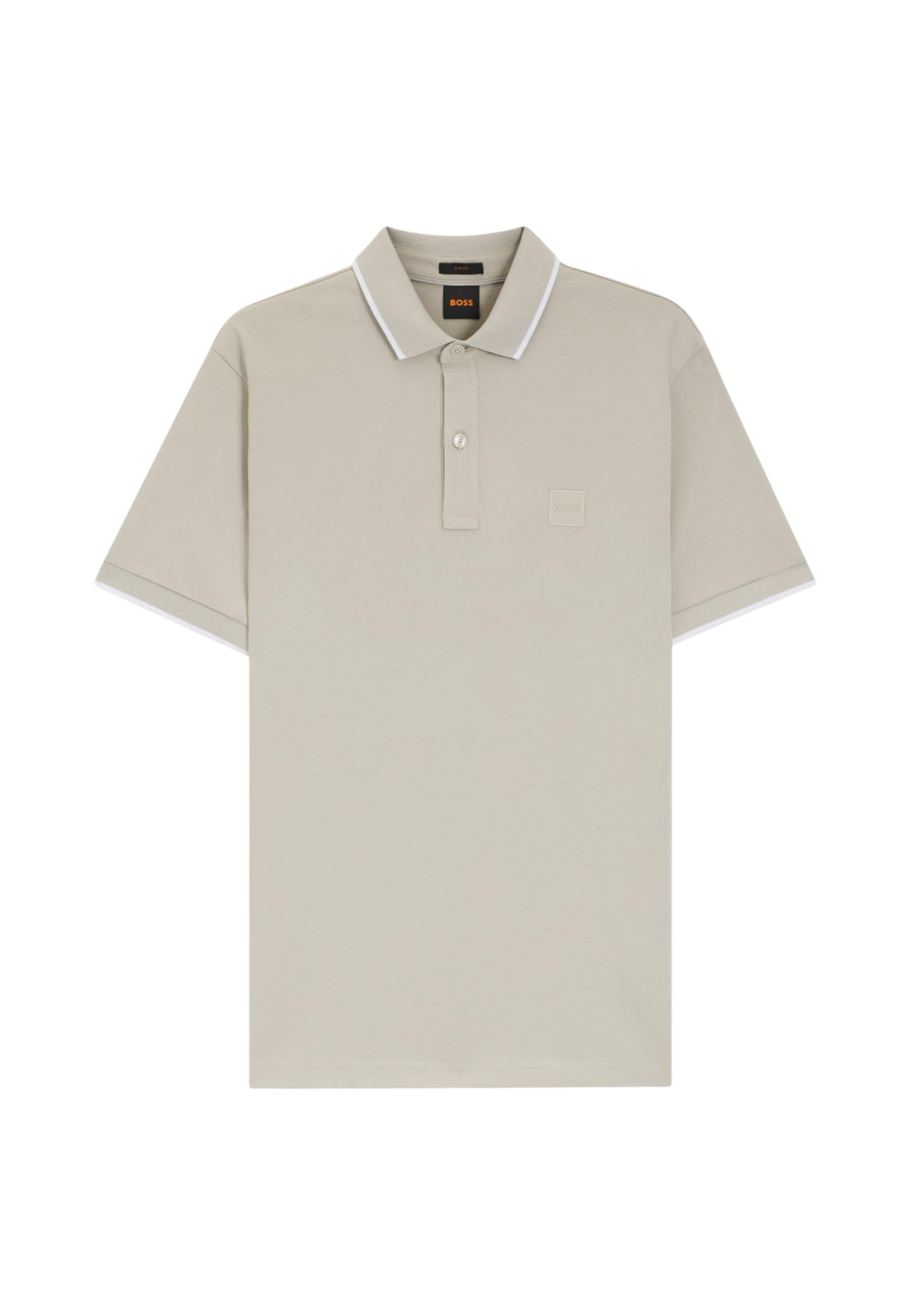 BOSS Men's Polo Shirt, Open Grey 070, 3XL