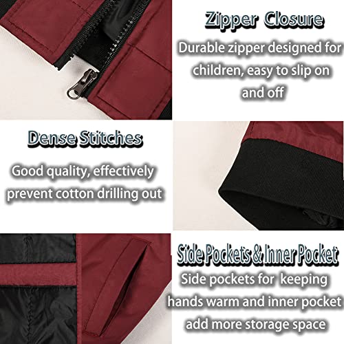 Image of SNOW DREAMS Boys Girls Bomber Jacket Flight Jackets Spring Varsity Jacket