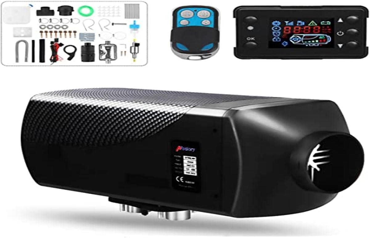 HCALORY 12 V diesel heater, 58 kW diesel auxiliary heater, air