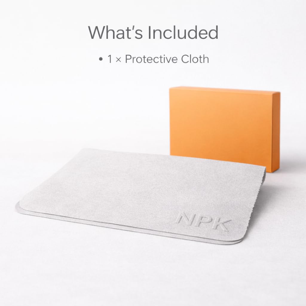 Pellicola protettiva per tastiera e display per computer portatili, panno in microfibra (34 x 22,5 cm) per MacBook Pro da 15 pollici e 16 pollici, Dell XPS, HP Envy e molto altro ancora