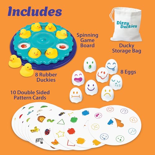 Juego de mesa Dizzy Duckies para aprender y memorizar miniatura 2