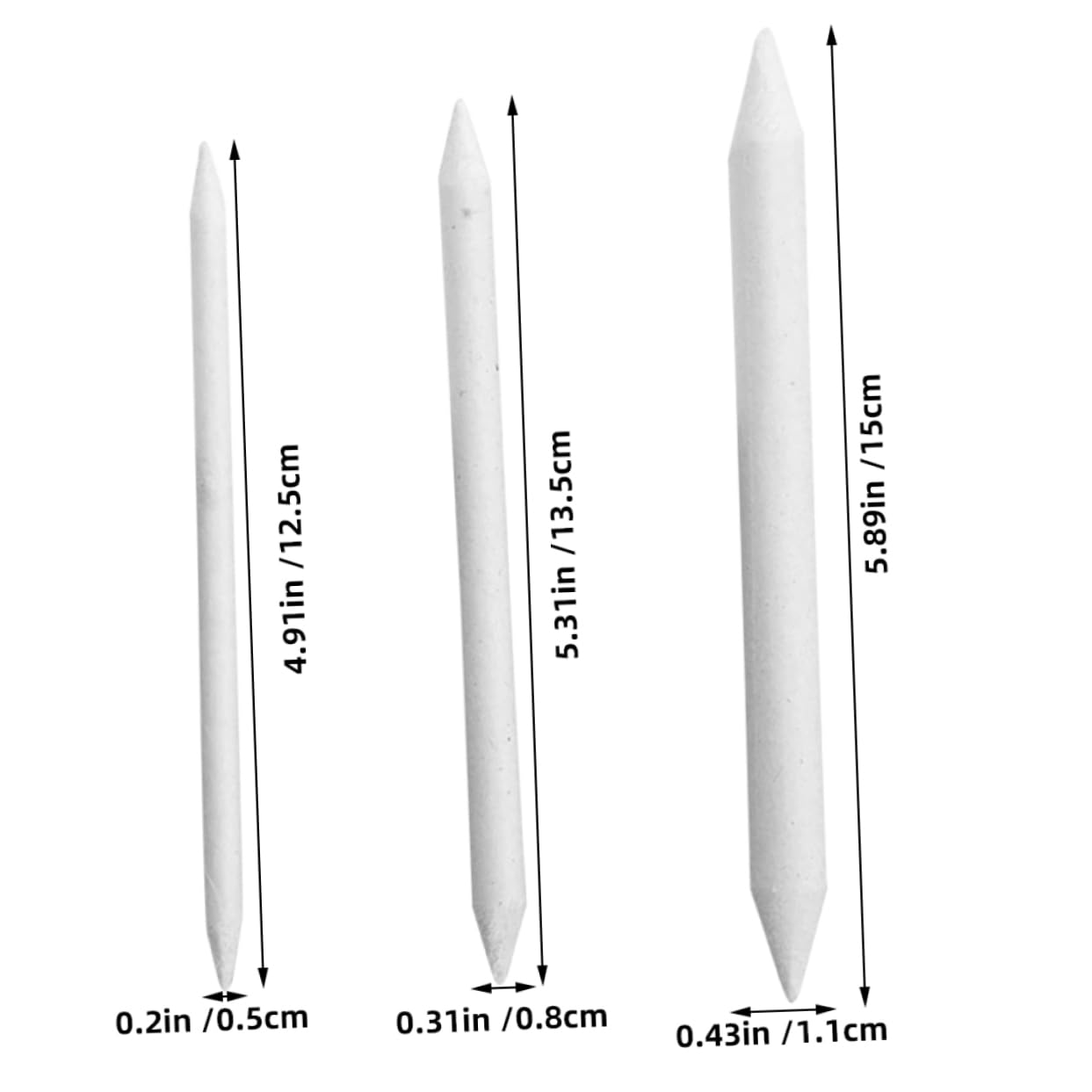 DOITOOL High Performance Sketching Tools Pcs Art Supplies Sketch Paper Eraser Blending Stump Precision Correction Pen for Artists Students