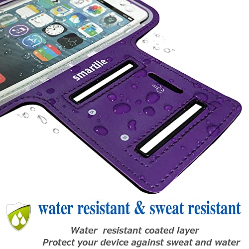 Smartlle Arm Phone Holder For Running, Armband Cellphone, Iphone 14 13 12 11 Pro Max/Xr/8 7 6S Plus, Samsung Galaxy A/S/Note, Lg, Moto, Pixel, Up To 6.9’’, For Exercise Gym Fitness Sports Gear #TOP5