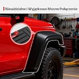 FIXCHORD Dwustronna taśma klejąca 3M VHB, wodoodporna, mocna montażowa taśma samoprzylepna do taśm LED, samochodów, wystroju domu i biura, czarny (15.4FT×0.59IN)