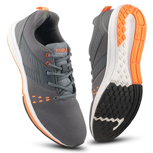 Image of FUEL Basket-Ball Men's Casual Shoes | Stylish & Comfortable Sneakers for Regular Wear, Walking, Travel & Outdoor Activities | Lightweight & Durable Sole