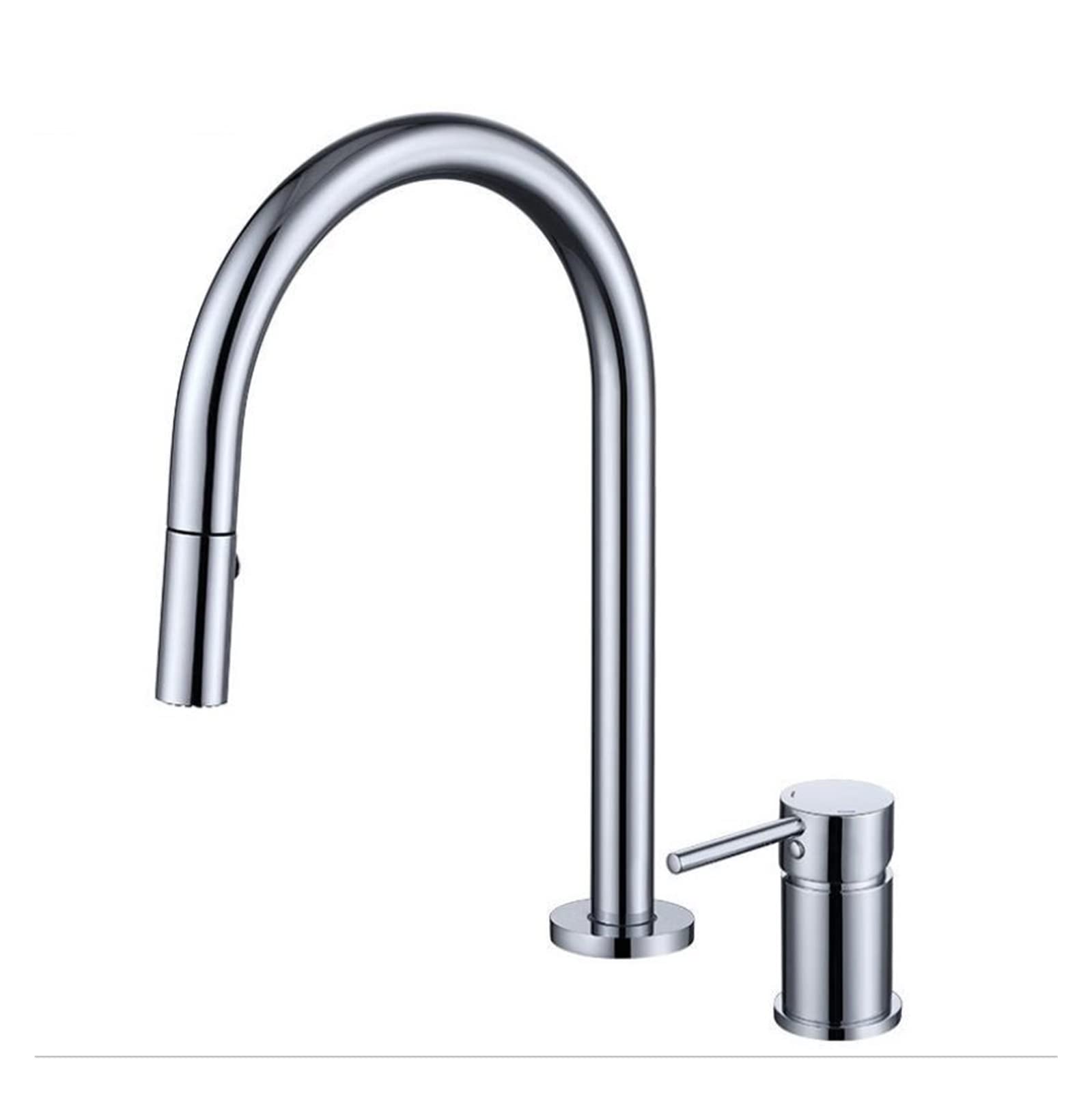 Brosse or salle de bain mitigeur lavabo laiton et robinet d'évier
