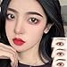 Go Ho 12 PCS Black Eyebrow Eyeliner Pencils,Sweatproof Eyebrow Pencil,Long-lasting Nice Color Eye Brow Gel Pen Makeup Brow Tint Sticks（Black）