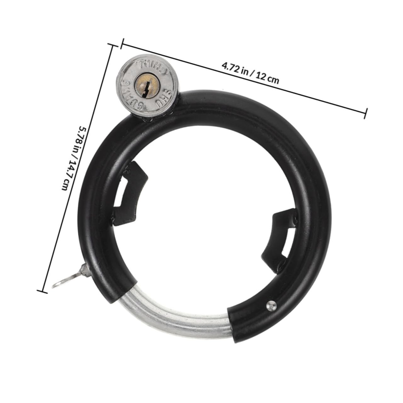 2 Set Set 2 Lucchetti Antifurto per Bici in Acciaio Inossidabile, Lucchetto a Catena per Mountain Bike e Scooter, Sicurezza Esterna Resistente per Ciclismo e Bagagli Sportive