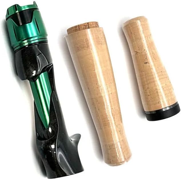 Pack of 1 Set Replace Parts New Carbon Reel seat Fishing Rod Cork Handle Repair Kit Custom Fishing Rod Graphite Reel seat