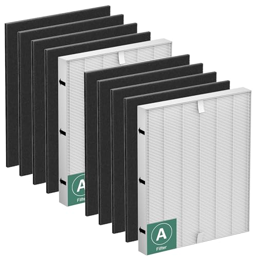 Image of 115115 Filter A Replacement for Winix PlasmaWave Air Purifier C535 | Fit for 5300 5300-2 6300 6300-2 5000 9000 C909 AM90,2 Pc Size 21 Main Filters and 8 Pc Carbon Pre-filters,By Improvedhand