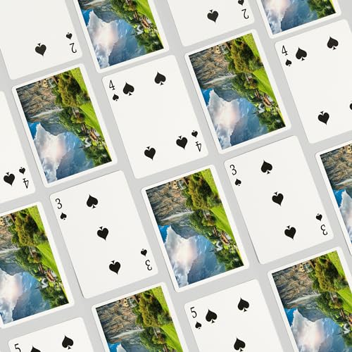 Lantern Press naipes Póker 52 cartas con caja miniatura 4