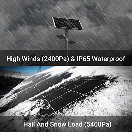 Newpowa 9Bb 30W 12V Solar Panel High-Efficiency Monocrystalline 12V Pv Module Designed For 12V Off Grid System, Charge Your 12V Battery Of Rv, Boat, Camper, Trailer, Gate Opener(30W New) #TOP6