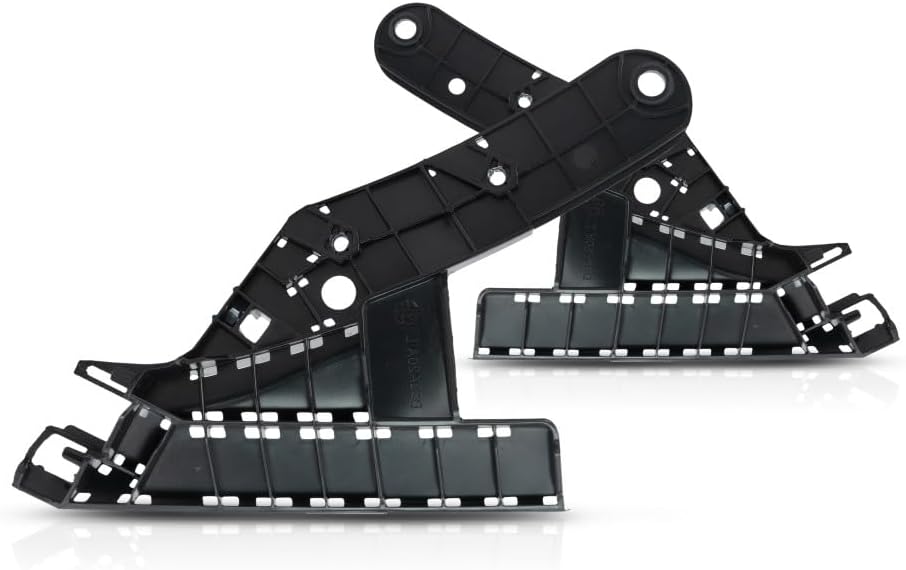 KarParts360 For Nissan Altima 2013 2014 2015 Bumper Bracket Driver And Passenger Side | Pair | Front | Made Of Plastic | Replacement For NI1042102, NI1043102 | 620593TA0A, 620583TA0A