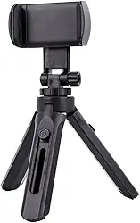 Mini Tripe Suporte Para Celular Smartphone Universal De Mesa Articulado Tripod