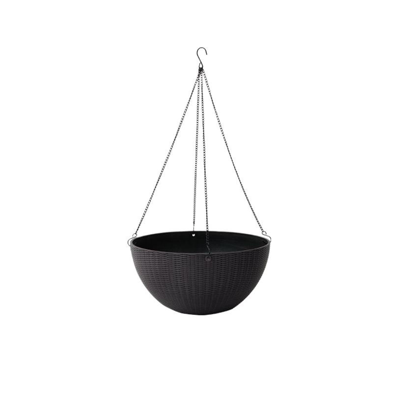 2 pots de fleurs suspendus en plastique Pour Les Bureaux Et Les Jardins