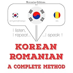 Korean &ndash; Romanian. A complete method Audiolibro Por J. M. Gardner arte de portada
