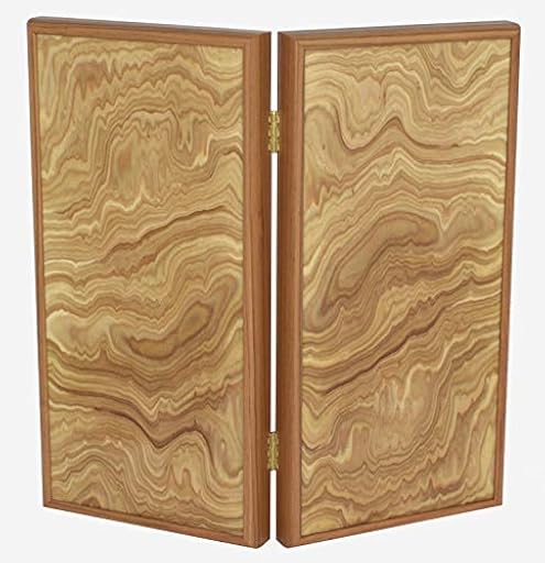 Manopoulos Traditional 15" Olive Backgammon Set Handmade in Greece | Ya disponible en tu tienda friki favorita! En mundofriki.es!