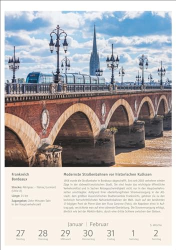 Zugreiselust Weekly Culture Calendar 2025-53 Memorable Travel Experiences: Every Week by Train Through Countries - Image 3
