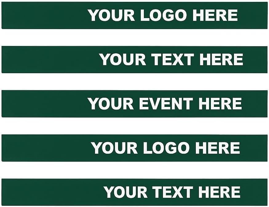 Custom Carpenter Pencils – Personalized Carpenter Pencils with Your Logo for Construction, Contractors & Promotional Giveaways – Bulk Printed Flat Wood Pencils (Dark Green, 500 Count, Pack of 1)