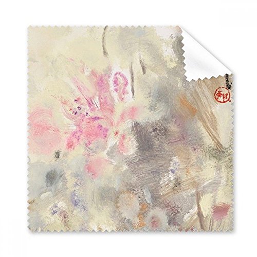 Chiffon de nettoyage lotus pour lunettes et écrans de téléphone portable 5pcs