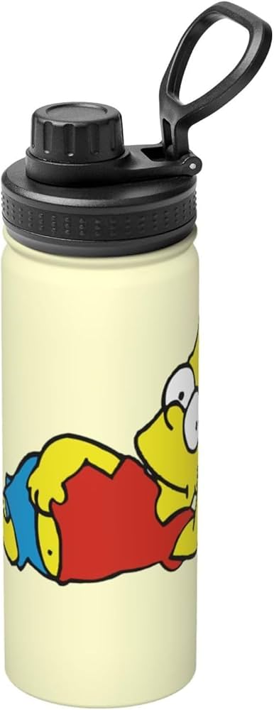 Amazon | ザ・シンプソンズ 水筒・マグボトル スポーツボトル 魔法瓶
