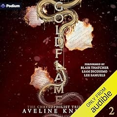 Goldflame Audiolibro Por Aveline Knight arte de portada
