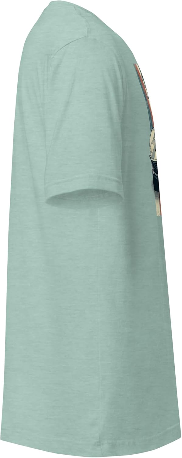 Silver Stingray C3 Sports Car Retro Americana Graphic T-Shirt | Vintage Car Enthusiast Gift