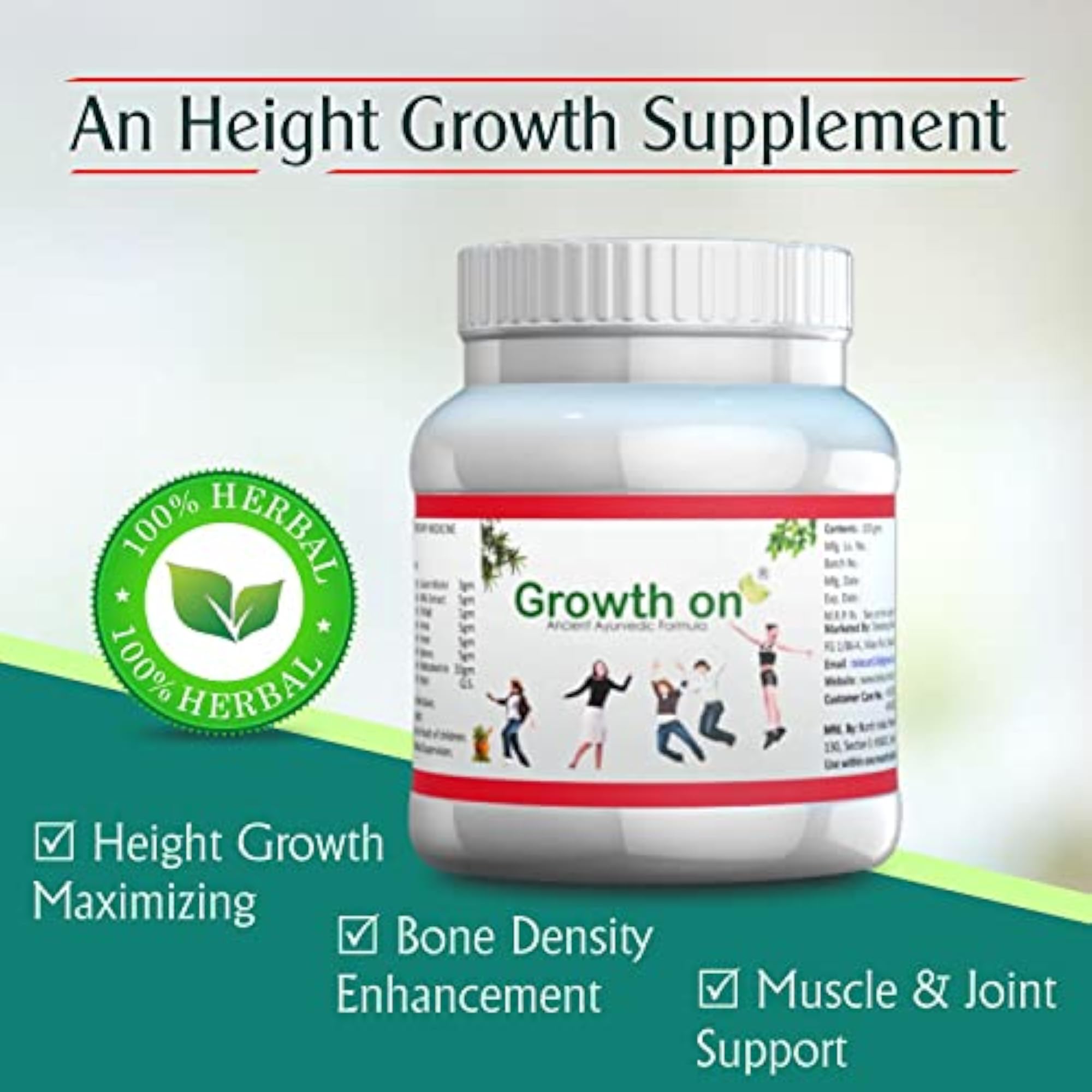 Herbal Supplements Powder, Natural Health Boost (200 Gram)