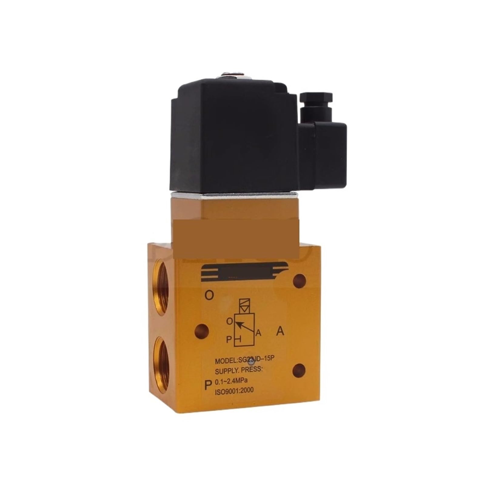 WPOIYHGBY Two-Position Three-Way Blow SG23JD 15P /15P2 AC220VDC24V 2.4Mpa